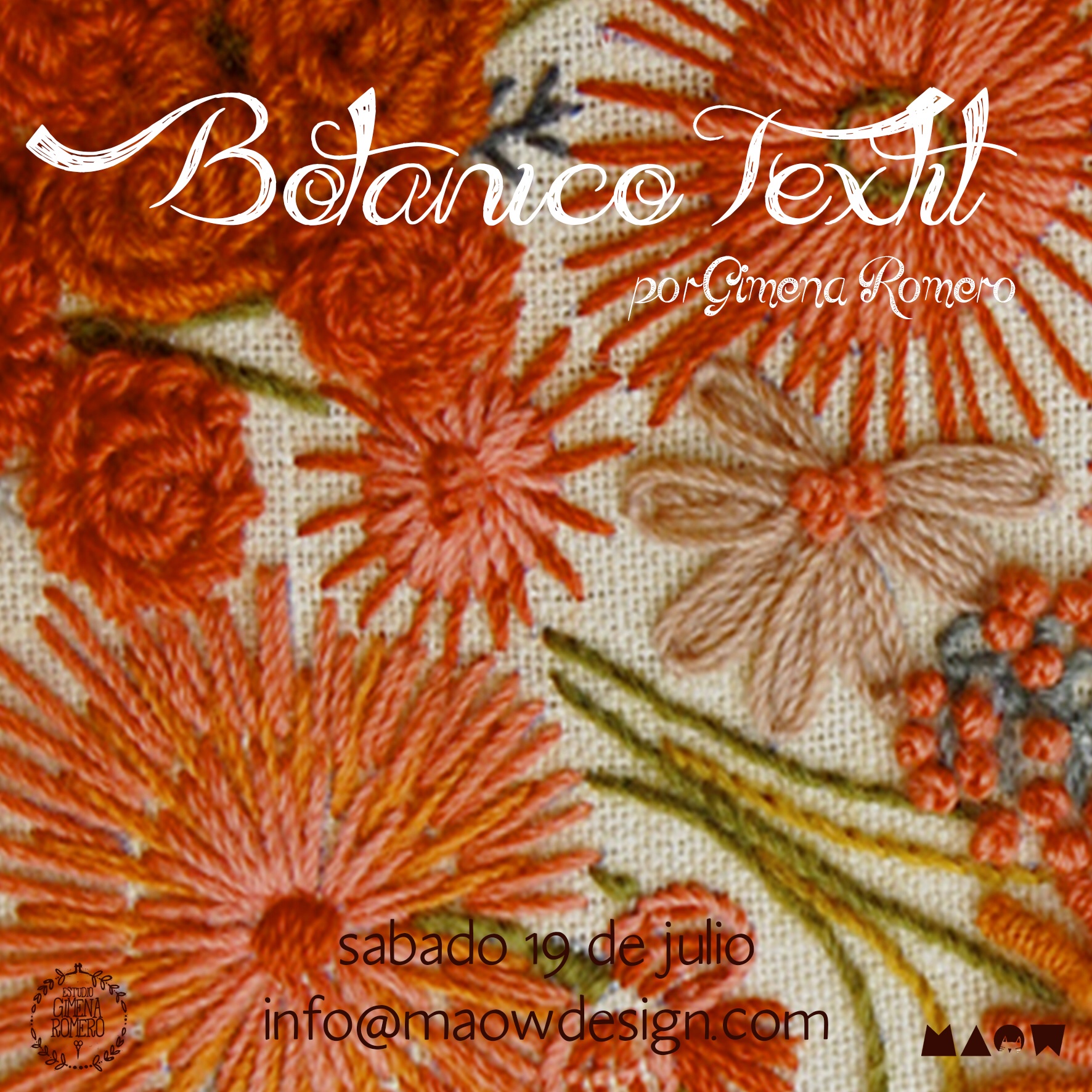 Botánico textil maowdesign